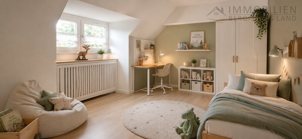 Einrichtungsvorschlag Kinderzimmer 3 Einfamilienhaus Radevormwald