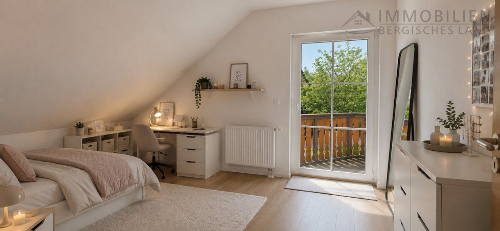 Einrichtungsbeispiel Kinderzimmer 2 DG Einfamilienhaus H�ckeswagen