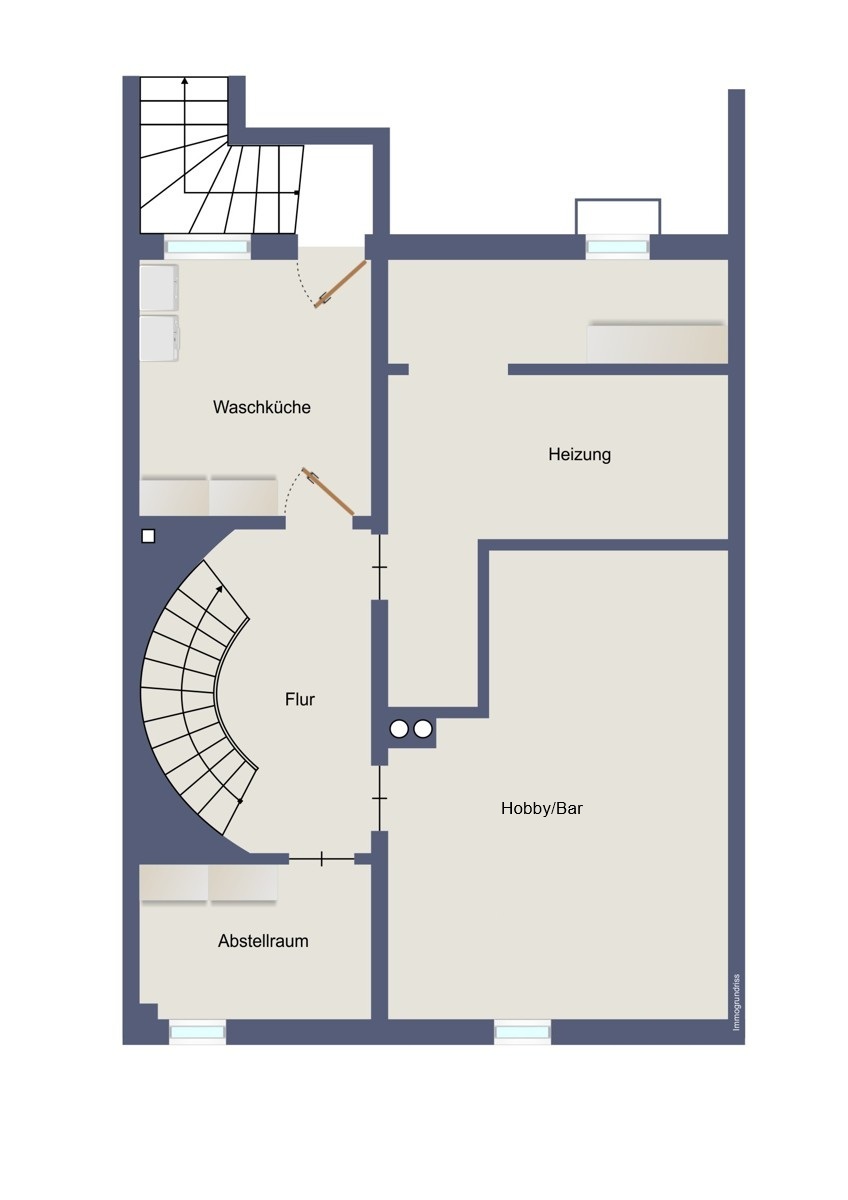 Grundriss KG Reihenendhaus H�ckeswagen