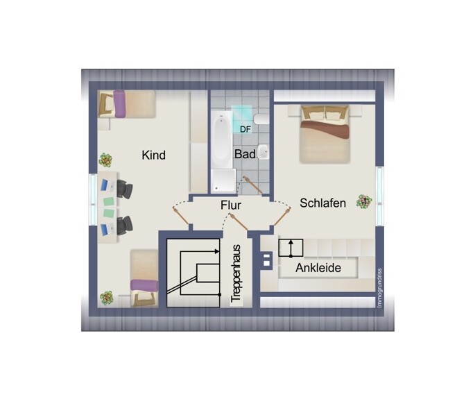 Dachgeschoss Einfamilienhaus H�ckeswagen