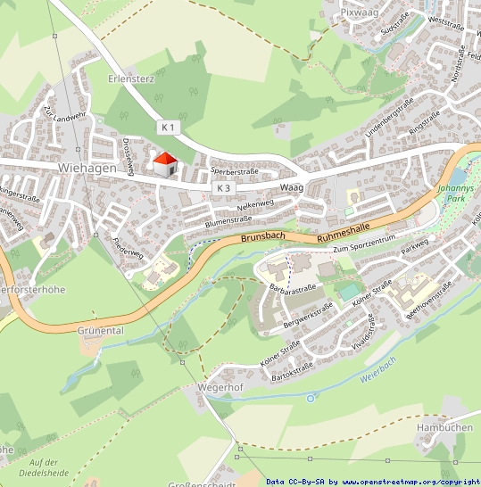 H�ckeswagen Wiehagen Reihenendhaus H�ckeswagen