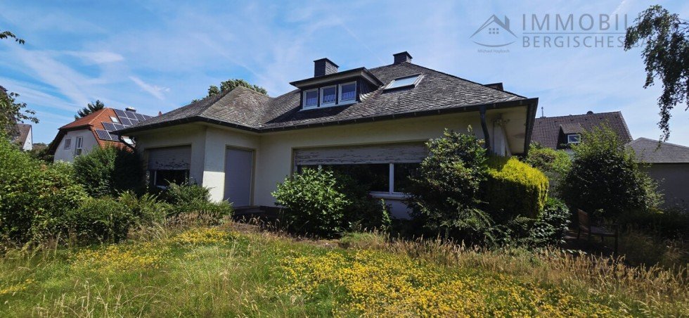 Gartenansicht 1 (Bestand) Einfamilienhaus Radevormwald