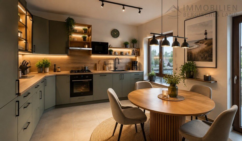 Einrichtungsbeispiel Essk�che Einfamilienhaus H�ckeswagen