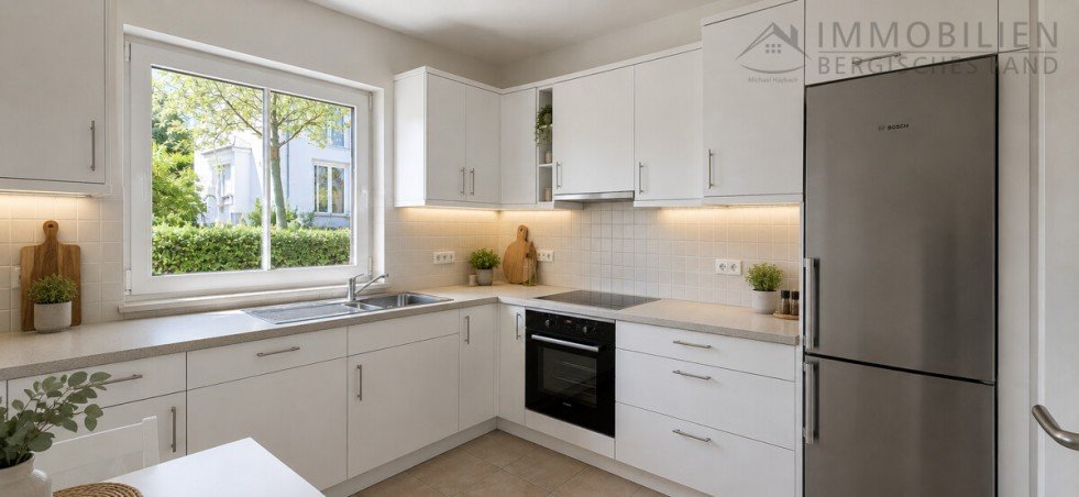 Einrichtungsbeispiel K�che EG Einfamilienhaus H�ckeswagen