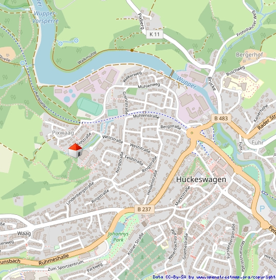 H�ckeswagen Innenstadt Einfamilienhaus H�ckeswagen