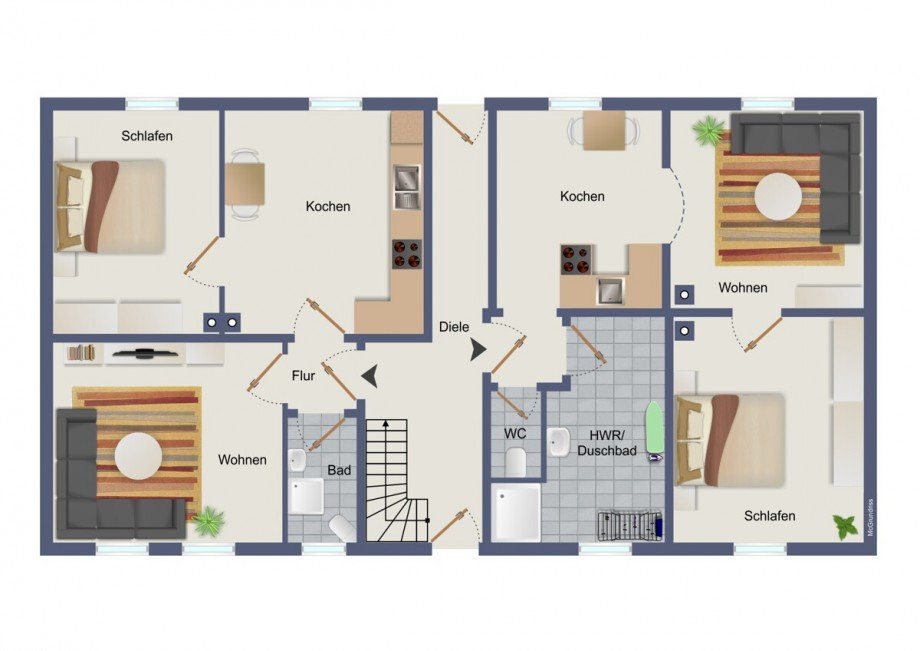 Erdgeschoss Mehrfamilienhaus H�ckeswagen