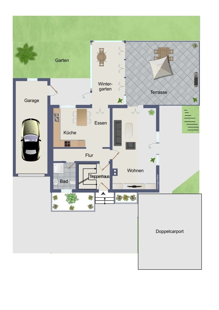 Erdgeschoss Einfamilienhaus H�ckeswagen