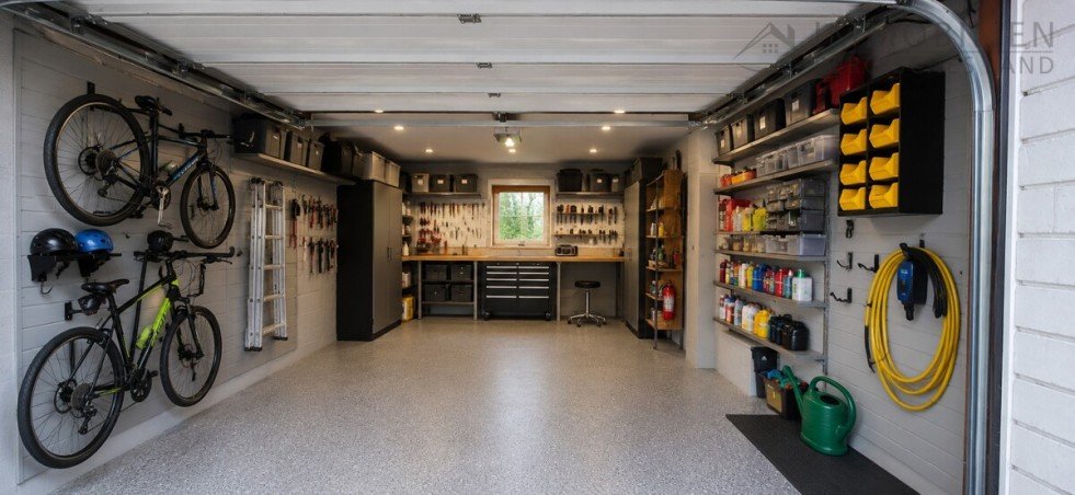 Einrichtungsbeispiel Garage Einfamilienhaus H�ckeswagen