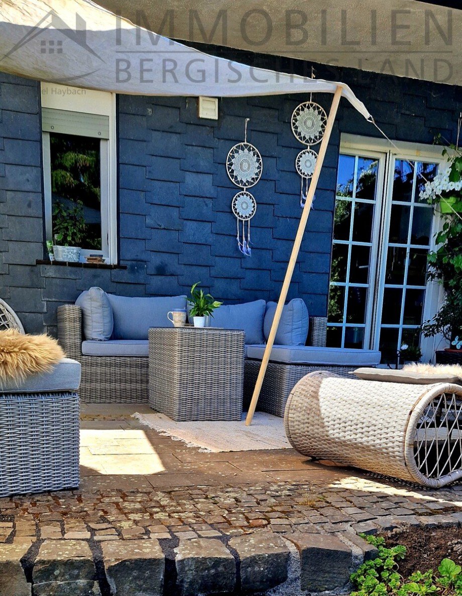 Terrasse Doppelhaush�lfte Wermelskirchen
