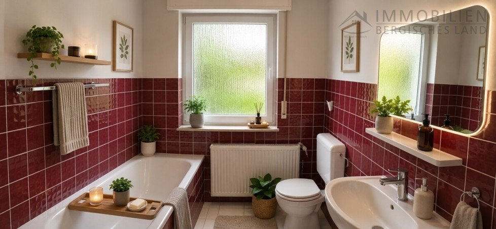 Einrichtungsvorschlag Badezimmer Erdgeschosswohnung Radevormwald