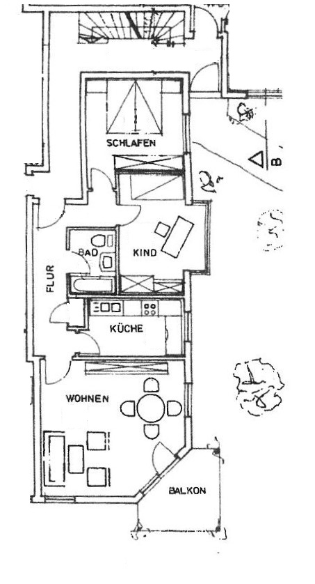 Grundriss Etagenwohnung Radevormwald
