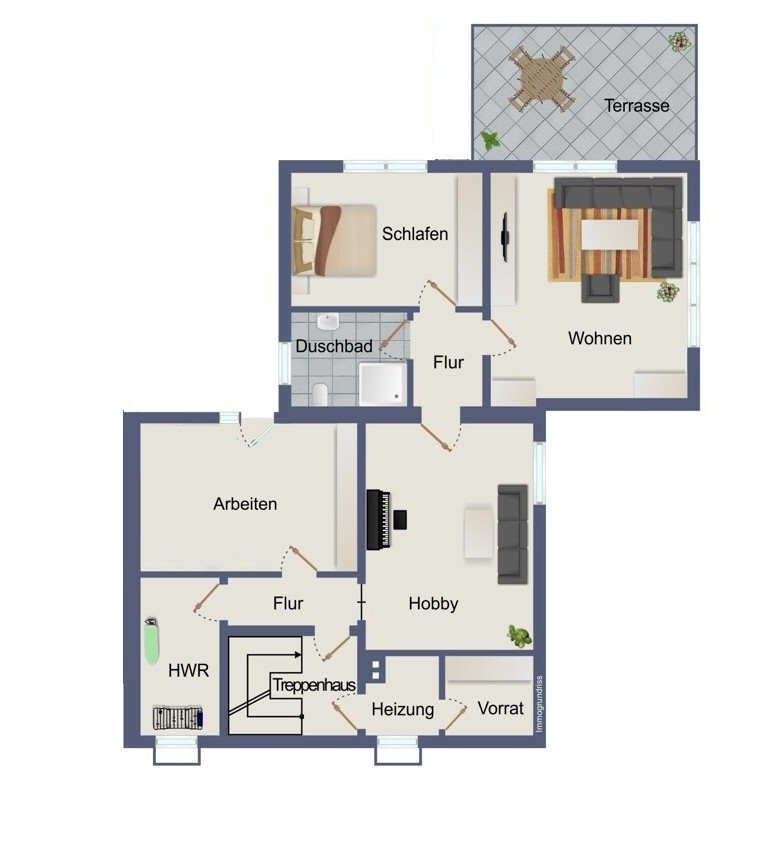 Untergeschoss Einfamilienhaus H�ckeswagen