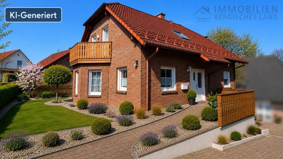 Ansicht Einfamilienhaus H�ckeswagen