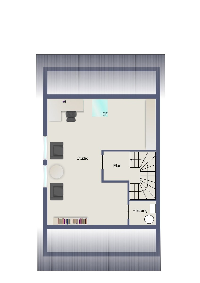 Studio Doppelhaush�lfte H�ckeswagen