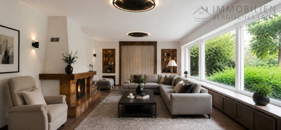Einrichtungsvorschlag Wohnzimmer Einfamilienhaus Radevormwald