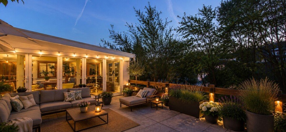 Gestaltungsbeispiel Terrasse Einfamilienhaus H�ckeswagen